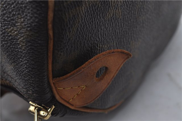 Authentic Louis Vuitton Monogram Speedy 30 Hand Boston Bag M41526 LV 4822D