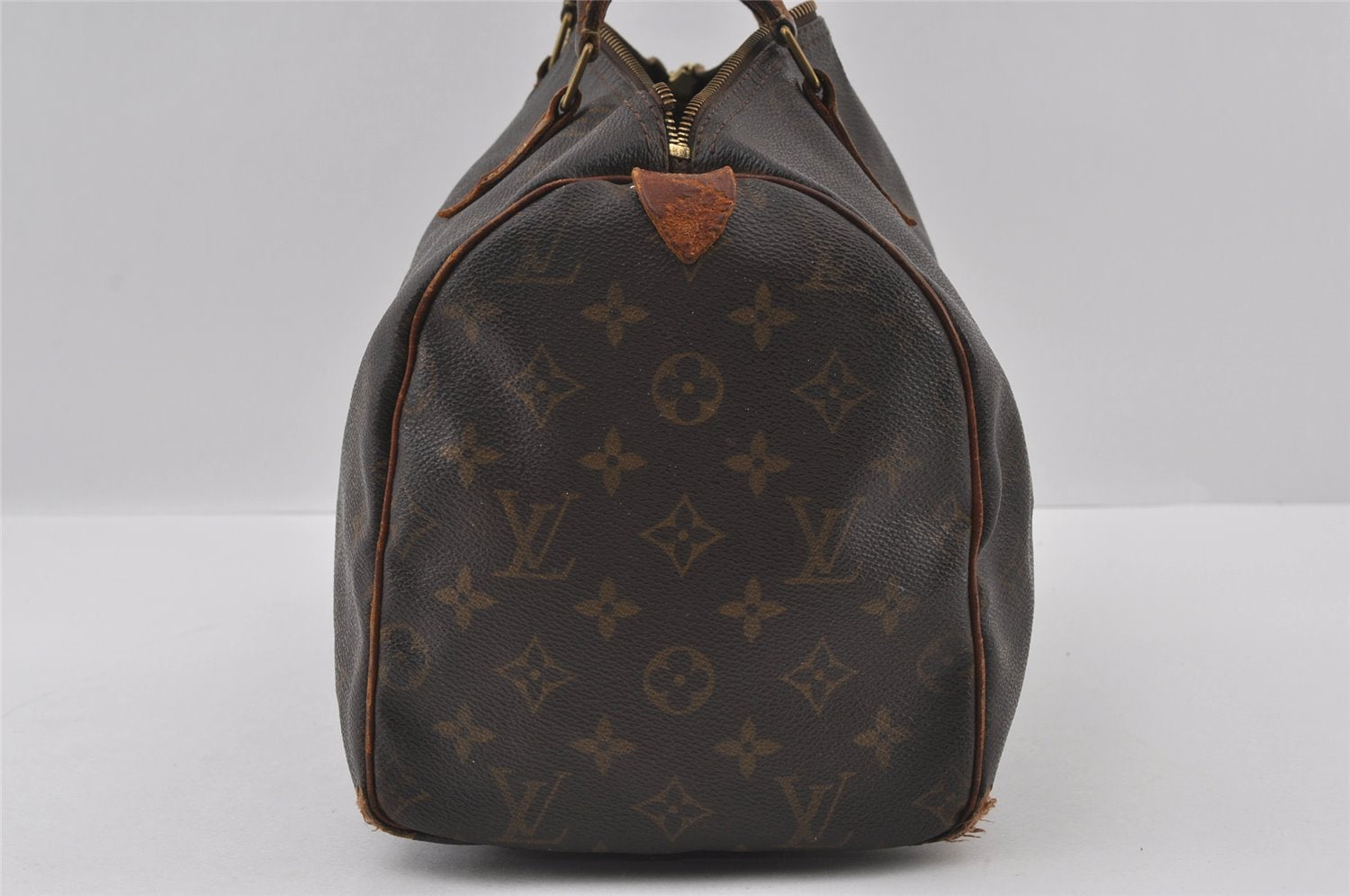 Authentic Louis Vuitton Monogram Speedy 30 Hand Boston Bag M41526 LV Junk 4822I