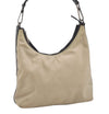 Authentic GUCCI Shoulder Hand Bag Purse Nylon Leather 0000602 White  4823I