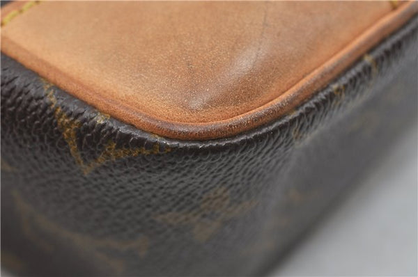 Auth Louis Vuitton Monogram Trocadero 30 Shoulder Cross Body Bag M51272 LV 4824D