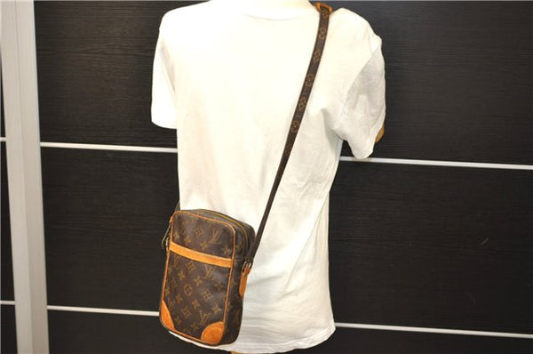 Authentic LOUIS VUITTON Monogram Danube Shoulder Cross Body Bag M45266 LV 4825C