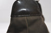 Authentic GUCCI Bamboo Shoulder Hand Bag Purse Nylon Leather Khaki Green 4825I