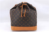 Authentic Louis Vuitton Monogram Noe Shoulder Bag M42224 LV 4826E