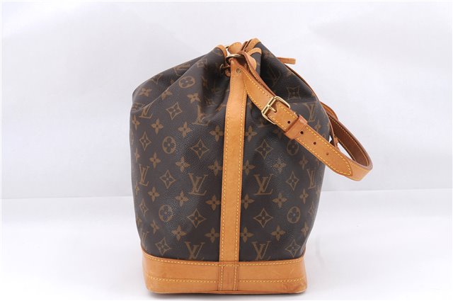 Authentic Louis Vuitton Monogram Noe Shoulder Bag M42224 LV 4826E