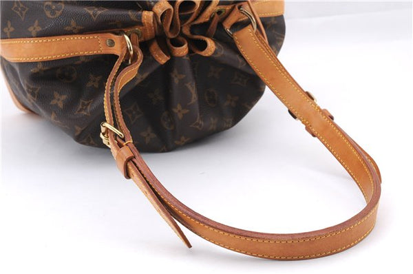 Authentic Louis Vuitton Monogram Noe Shoulder Bag M42224 LV 4826E