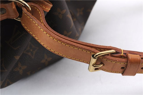 Authentic Louis Vuitton Monogram Noe Shoulder Bag M42224 LV 4826E