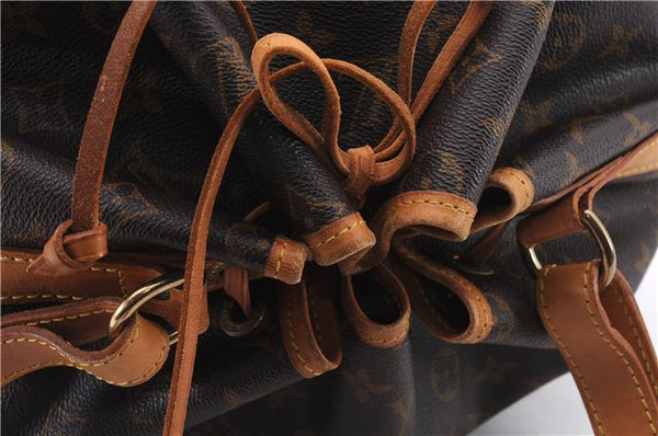 Authentic Louis Vuitton Monogram Noe Shoulder Bag M42224 LV 4826E