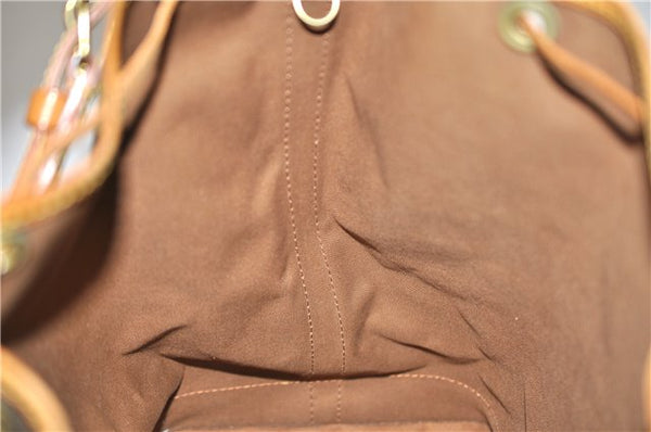 Authentic Louis Vuitton Monogram Noe Shoulder Bag M42224 LV 4826E