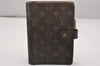 Authentic Louis Vuitton Monogram Agenda MM Notebook Cover R20004 LV Junk 4826I