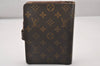 Authentic Louis Vuitton Monogram Agenda MM Notebook Cover R20004 LV Junk 4826I