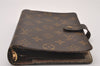 Authentic Louis Vuitton Monogram Agenda MM Notebook Cover R20004 LV Junk 4826I