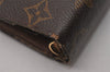 Authentic Louis Vuitton Monogram Agenda MM Notebook Cover R20004 LV Junk 4826I