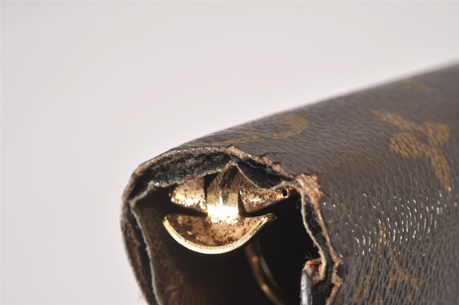 Authentic Louis Vuitton Monogram Agenda MM Notebook Cover R20004 LV Junk 4826I