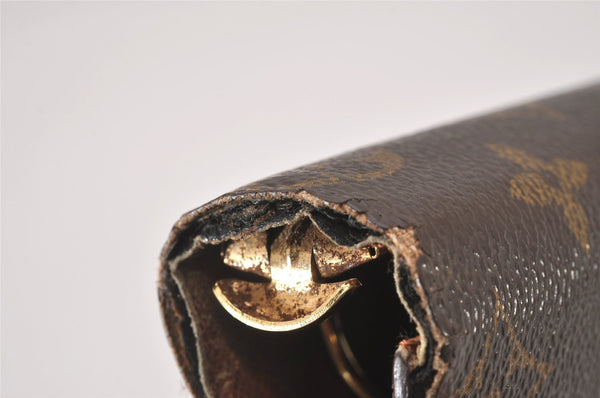 Authentic Louis Vuitton Monogram Agenda MM Notebook Cover R20004 LV Junk 4826I