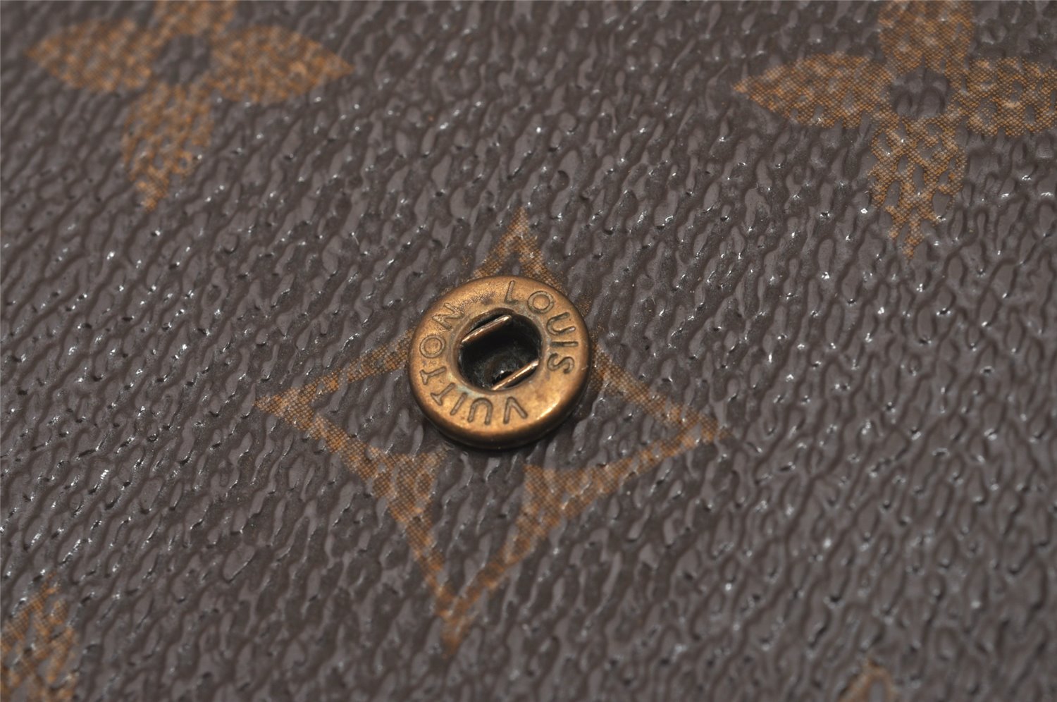 Authentic Louis Vuitton Monogram Agenda MM Notebook Cover R20004 LV Junk 4826I