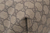 Authentic GUCCI Vintage Shoulder Tote Bag GG PVC Leather 189896 Brown Pink 4827E