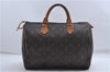 Authentic Louis Vuitton Monogram Speedy 30 Hand Boston Bag M41526 LV 4829D