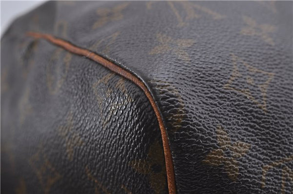 Authentic Louis Vuitton Monogram Speedy 30 Hand Boston Bag M41526 LV 4829D