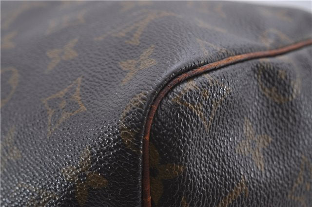 Authentic Louis Vuitton Monogram Speedy 30 Hand Boston Bag M41526 LV 4829D