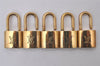 Authentic Louis Vuitton Padlock Gold 10Set LV 4830I