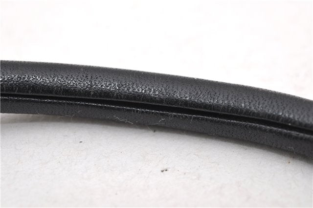 Authentic GUCCI Jumbo GG Shoulder Hand Bag GG Canvas Leather 0013814 Black 4831C