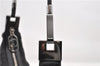 Authentic GUCCI Jumbo GG Shoulder Hand Bag GG Canvas Leather 0013814 Black 4831C
