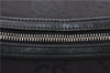 Authentic GUCCI Jumbo GG Shoulder Hand Bag GG Canvas Leather 0013814 Black 4831C