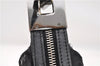 Authentic GUCCI Jumbo GG Shoulder Hand Bag GG Canvas Leather 0013814 Black 4831C