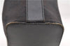 Authentic GUCCI Jumbo GG Shoulder Hand Bag GG Canvas Leather 0013814 Black 4831C