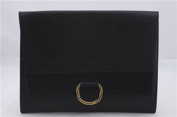 Authentic Louis Vuitton Epi Iena 32 Clutch Bag Black M52722 LV 4832D