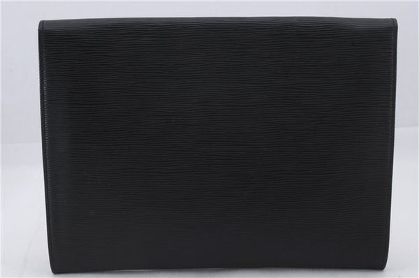 Authentic Louis Vuitton Epi Iena 32 Clutch Bag Black M52722 LV 4832D