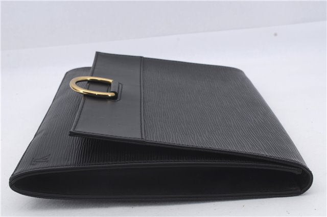 Authentic Louis Vuitton Epi Iena 32 Clutch Bag Black M52722 LV 4832D