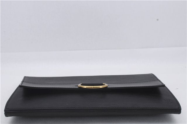 Authentic Louis Vuitton Epi Iena 32 Clutch Bag Black M52722 LV 4832D