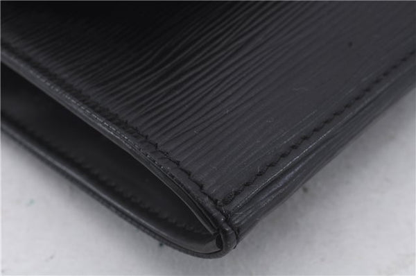 Authentic Louis Vuitton Epi Iena 32 Clutch Bag Black M52722 LV 4832D