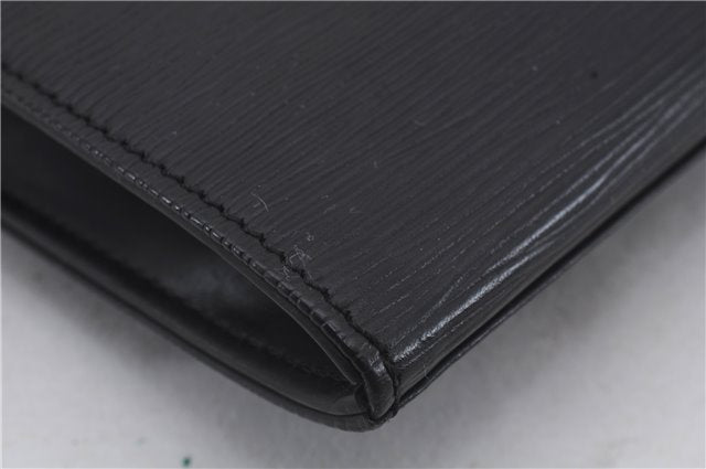Authentic Louis Vuitton Epi Iena 32 Clutch Bag Black M52722 LV 4832D