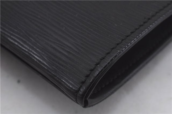 Authentic Louis Vuitton Epi Iena 32 Clutch Bag Black M52722 LV 4832D