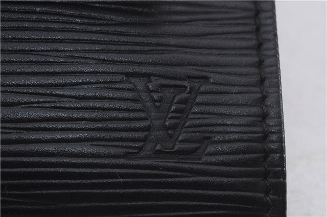 Authentic Louis Vuitton Epi Iena 32 Clutch Bag Black M52722 LV 4832D
