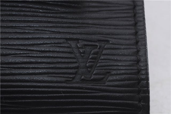 Authentic Louis Vuitton Epi Iena 32 Clutch Bag Black M52722 LV 4832D
