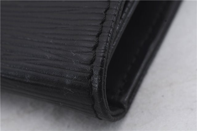 Authentic Louis Vuitton Epi Iena 32 Clutch Bag Black M52722 LV 4832D