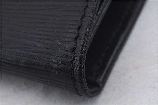 Authentic Louis Vuitton Epi Iena 32 Clutch Bag Black M52722 LV 4832D