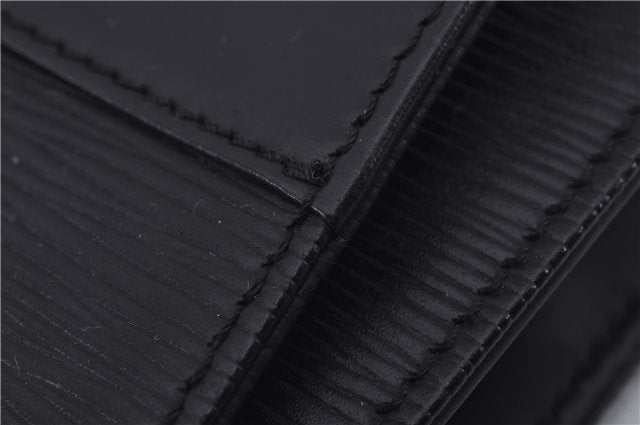 Authentic Louis Vuitton Epi Iena 32 Clutch Bag Black M52722 LV 4832D