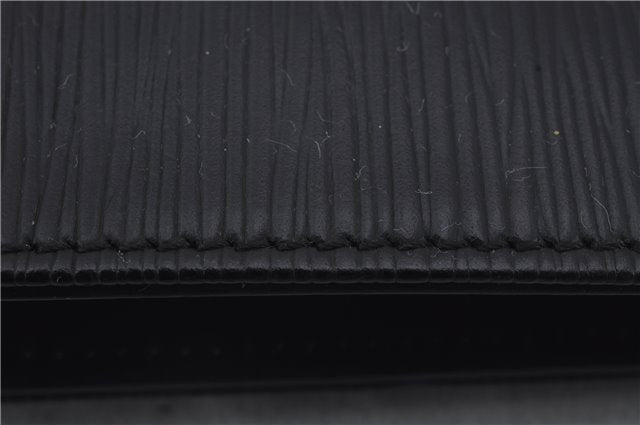 Authentic Louis Vuitton Epi Iena 32 Clutch Bag Black M52722 LV 4832D