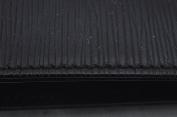Authentic Louis Vuitton Epi Iena 32 Clutch Bag Black M52722 LV 4832D