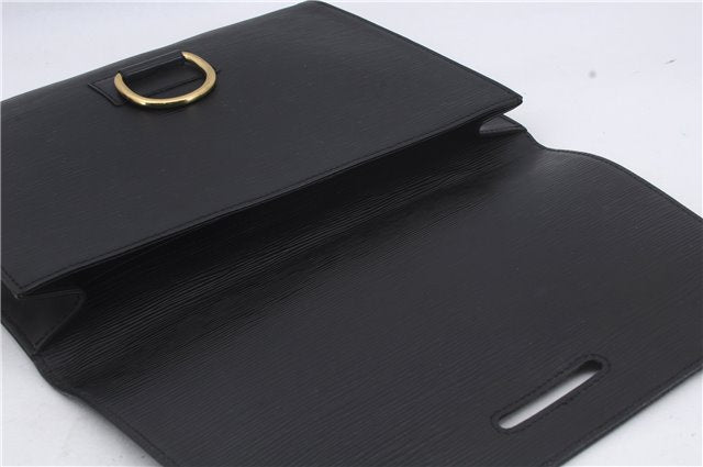 Authentic Louis Vuitton Epi Iena 32 Clutch Bag Black M52722 LV 4832D
