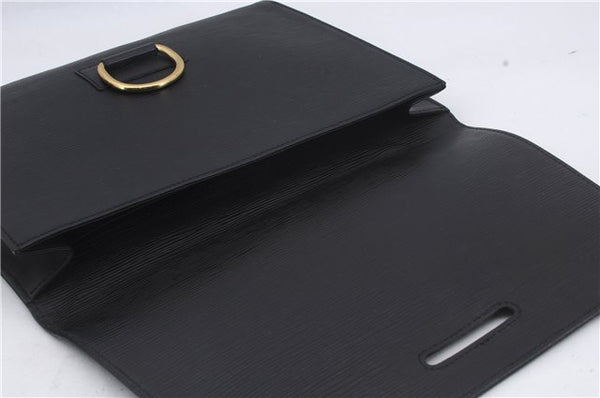 Authentic Louis Vuitton Epi Iena 32 Clutch Bag Black M52722 LV 4832D
