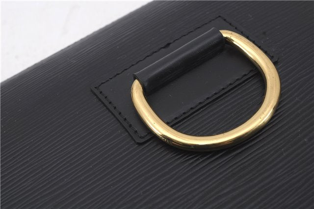 Authentic Louis Vuitton Epi Iena 32 Clutch Bag Black M52722 LV 4832D