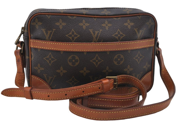 Auth Louis Vuitton Monogram Trocadero 23 Shoulder Cross Body Bag M51276 LV 4833D
