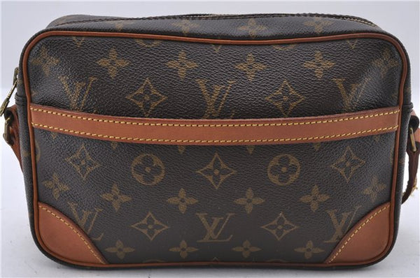 Auth Louis Vuitton Monogram Trocadero 23 Shoulder Cross Body Bag M51276 LV 4833D