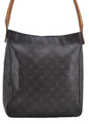 Authentic Louis Vuitton Monogram Looping GM Shoulder Bag M51145 LV 4835D