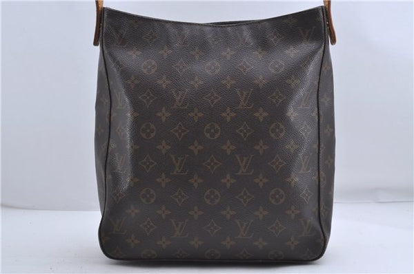 Authentic Louis Vuitton Monogram Looping GM Shoulder Bag M51145 LV 4835D